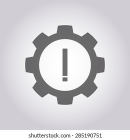 illustration of modern icon setting 