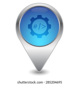 illustration of modern icon setting 