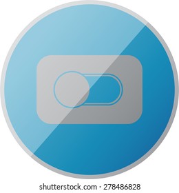 illustration of modern icon switch