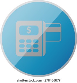 illustration of modern icon terminal