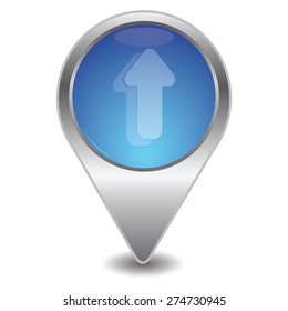 Illustration of modern icon upload