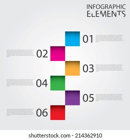 An Illustration of Modern infographic chart