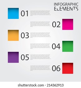 An Illustration of Modern infographic chart