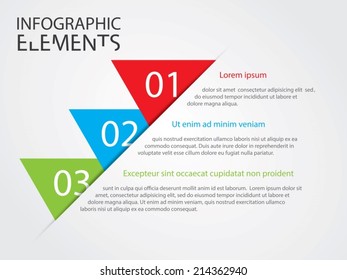 An Illustration of Modern infographic chart