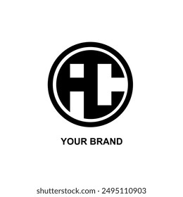 Illustration of Modern Initial AC Logo Vector for Your Brand