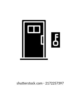 Illustration modern Lift building logo design icon 