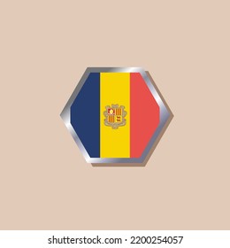 Illustration of Moldova flag Template