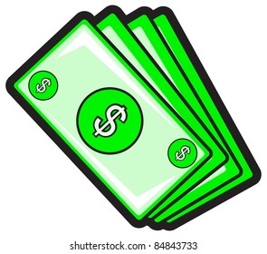 Illustration Of Money Batch