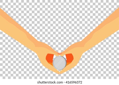Illustration for Money Grubber or money oriented people 