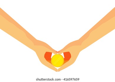 Illustration for Money Grubber or money oriented people 