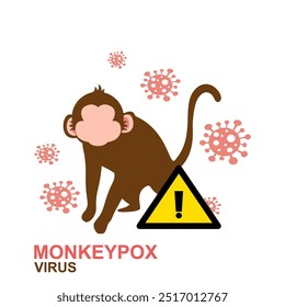 Illustration of the Monkeypox Virus 