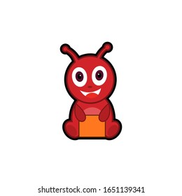 illustration of monster design vector