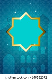 Illustration for month of Ramadan