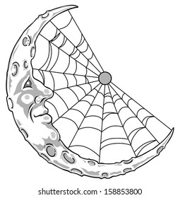 illustration moon