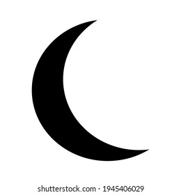 illustration of a moon in a transparent background