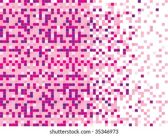  illustration of mosaic background with cubes
