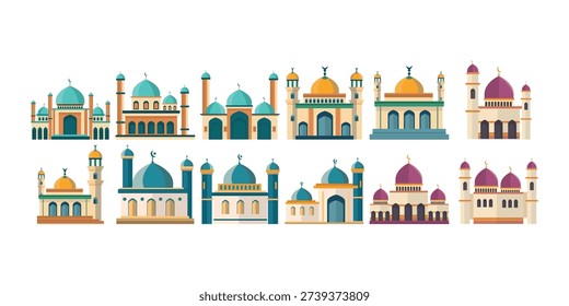 Illustration of a Mosque Collection