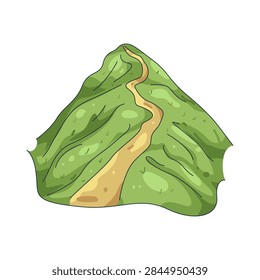 Illustration of mountain path Illustration 