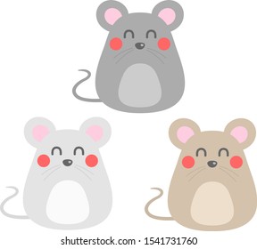 Illustration of a mouse.
Animal illustration.