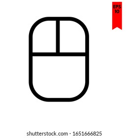 illustration of mouse flat icon
