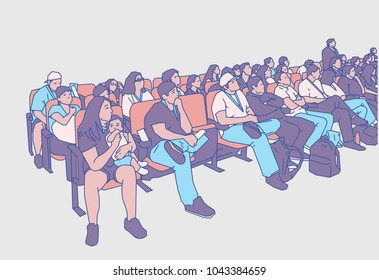 Crowd Watching Vector Images, Stock Photos & Vectors | Shutterstock