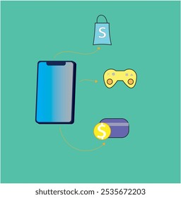 Ilustración de un gadget multipropósito