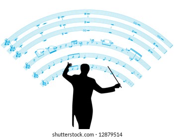 Illustration of music
