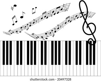 Illustration of music