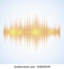 Illustration of a Music Equalizer, excellent vector illustration, EPS 10