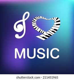 Illustration of a music icon