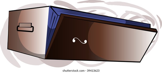 Illustration of music instruments of harmonium	