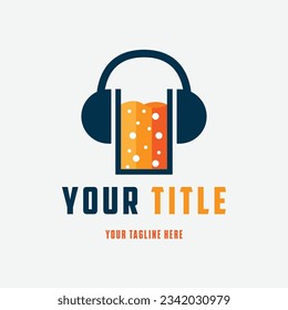 The Illustration of Music Juice Logo