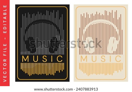 Illustration of a music lovers