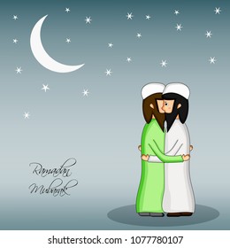 Illustration of Muslim festival Eid/Ramadan background