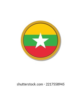 Vorlage für die Flagge von Myanmar