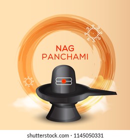 Illustration Of Nag Panchami Background.