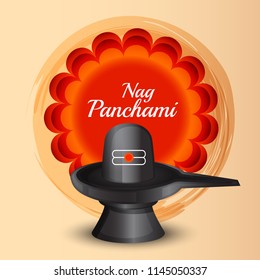 Illustration Of Nag Panchami Background.