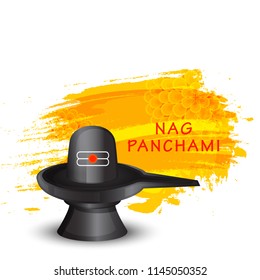 Illustration Of Nag Panchami Background.