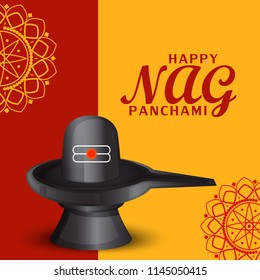 Illustration Of Nag Panchami Background.