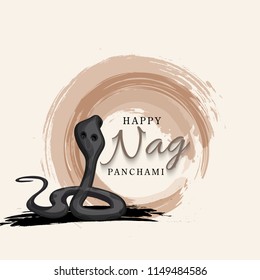 Illustration Of Nag Panchami Background.