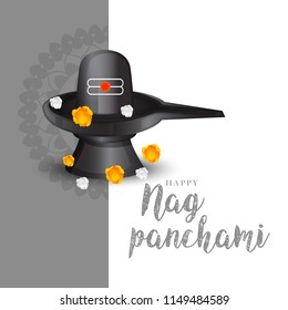 Illustration Of Nag Panchami Background.