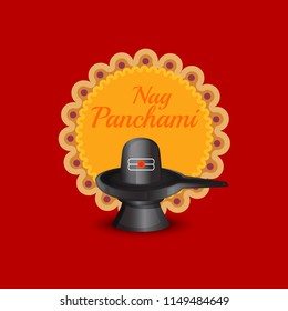 Illustration Of Nag Panchami Background.