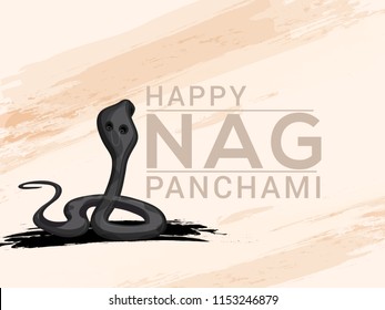 Illustration Of Nag Panchami Background.