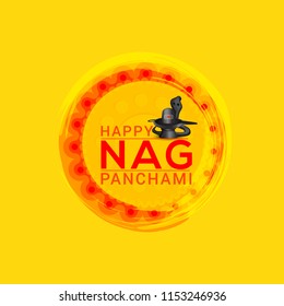 Illustration Of Nag Panchami Background.