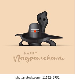 Illustration Of Nag Panchami Background.