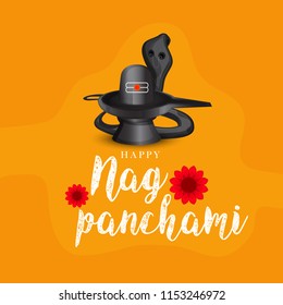 Illustration Of Nag Panchami Background.