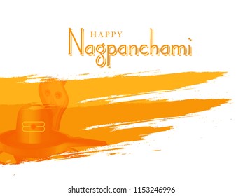 Illustration Of Nag Panchami Background.