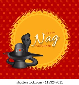 Illustration Of Nag Panchami Background.