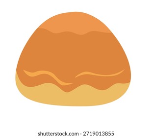 Ilustração de biscoito de abacaxi Nastar 