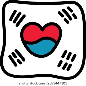an illustration of the national flag